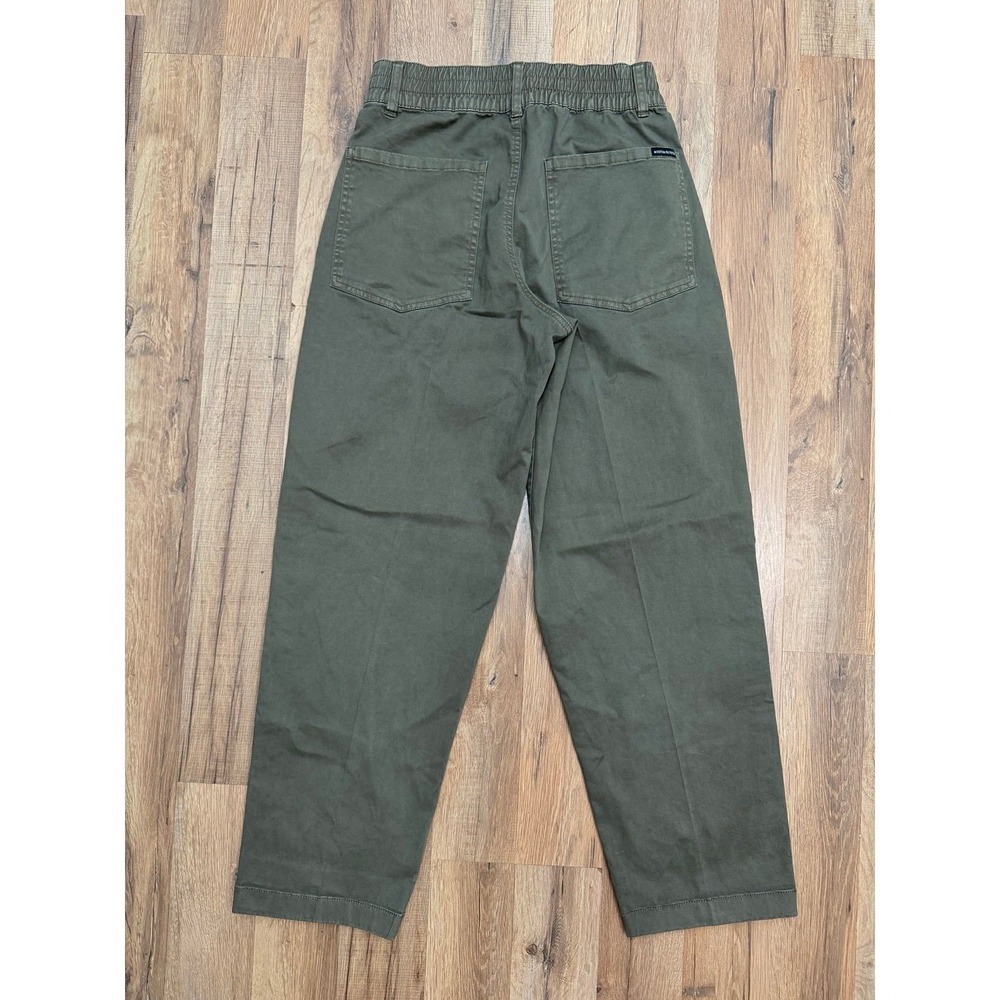 Modern Supply Sanctuary Olive Pants Size 27 High Rise Utility Straight Leg Stret - Picture 3 of 9
